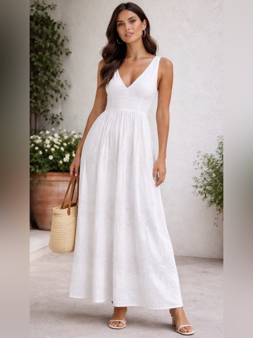 INC White Dress